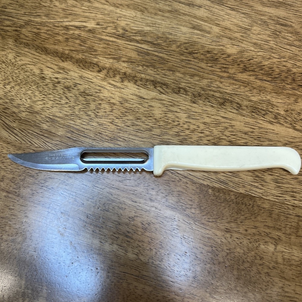 Vintage Thomas 4 Way‎ Nife Knife Stainless Steel Multi Use Kitchen Knife